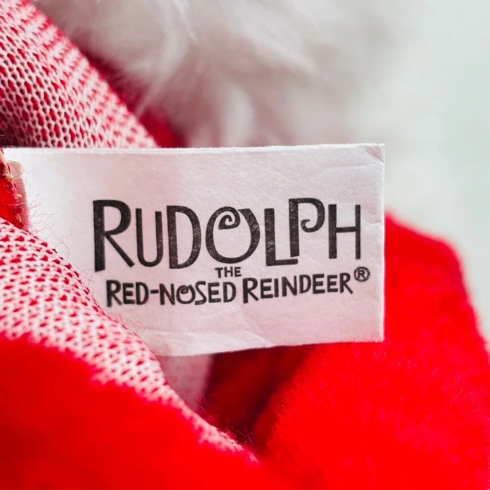Rudolph the Red-Nosed Reindeer Bumble Christmas Stocking Red Abominable Snowman